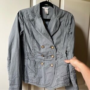 Sundance Doubled breasted Cotton Jacket Size Small